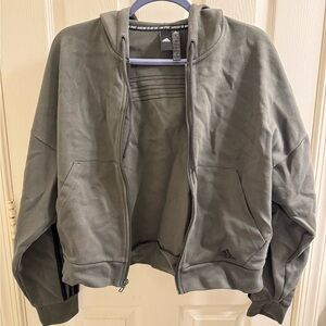 Adidas Green Full-Zip Jacket